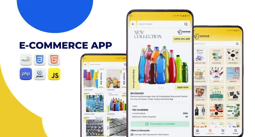 GrowHub | Ecommerce App